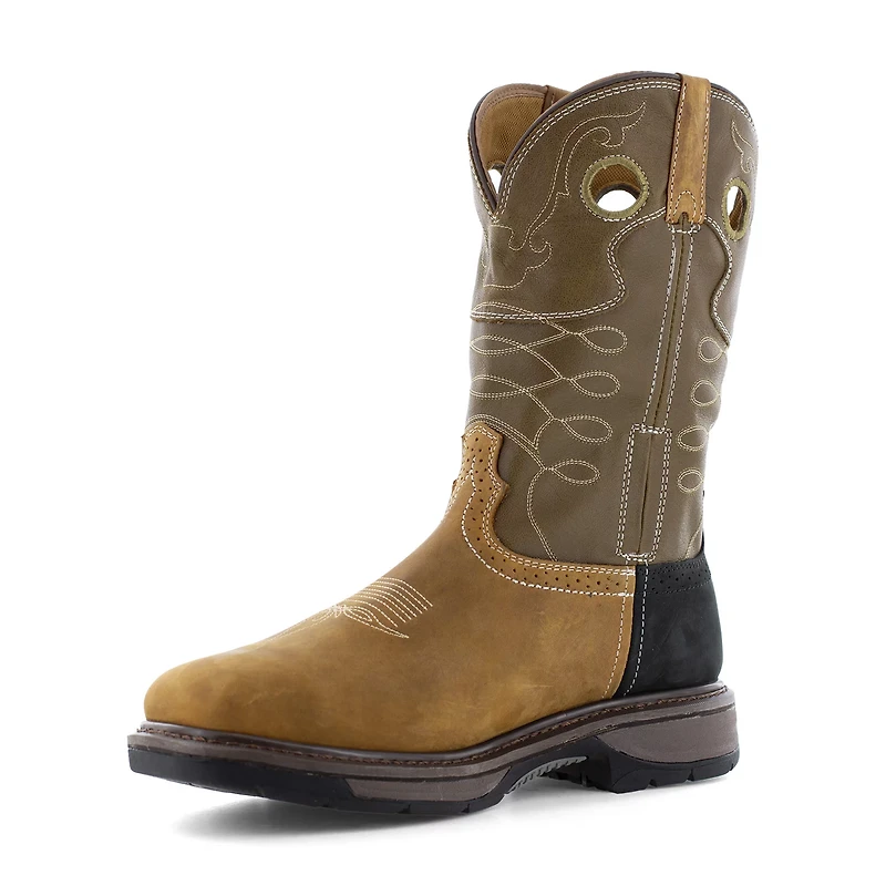 Frye Men's Western Work Boot Waterproof Met Guard