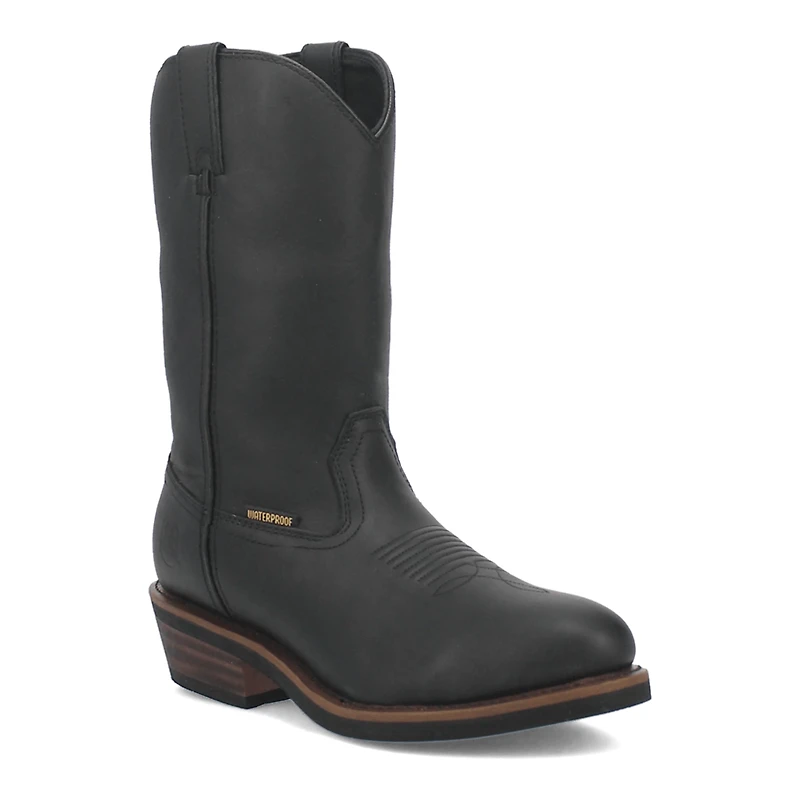 Dan Post Men's Albuquerque Distressed Leather Western Wellington Boots