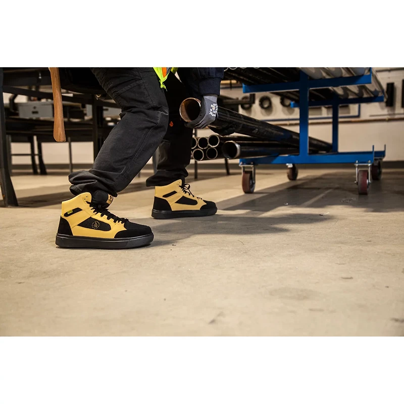 Volcom Men's Evolve High Top Met Guard Work Shoes