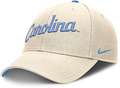 Nike Adults' UNC Script Rise Primetime Structured Cap