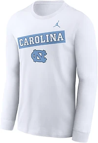 Jordan Men's UNC 2-Hit Classic Location Long Sleeve T-shirt