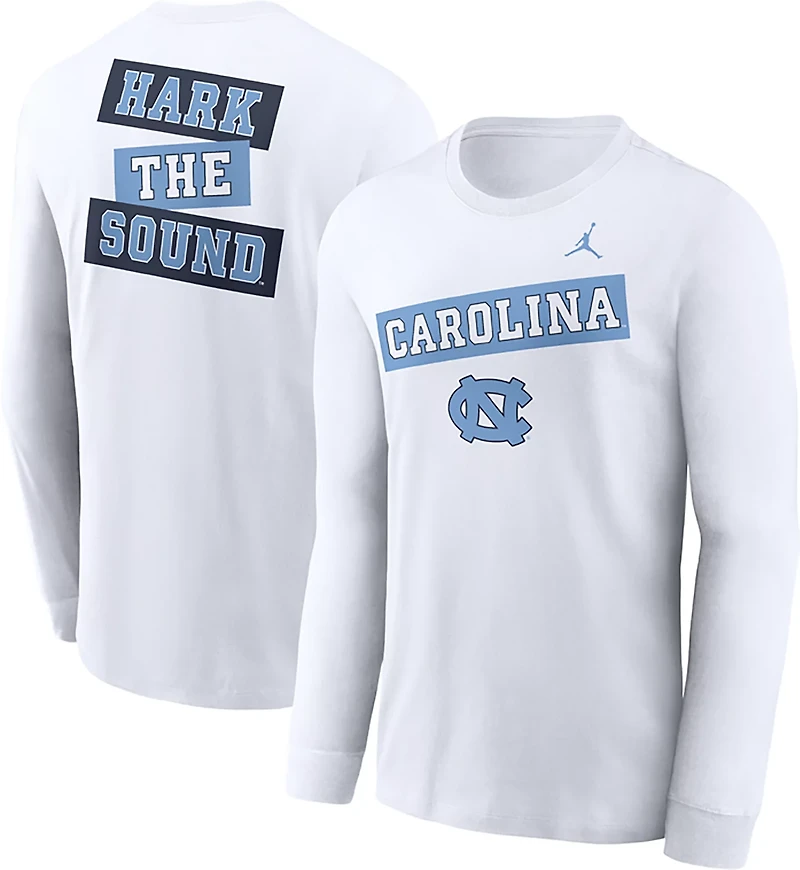 Jordan Men's UNC 2-Hit Classic Location Long Sleeve T-shirt
