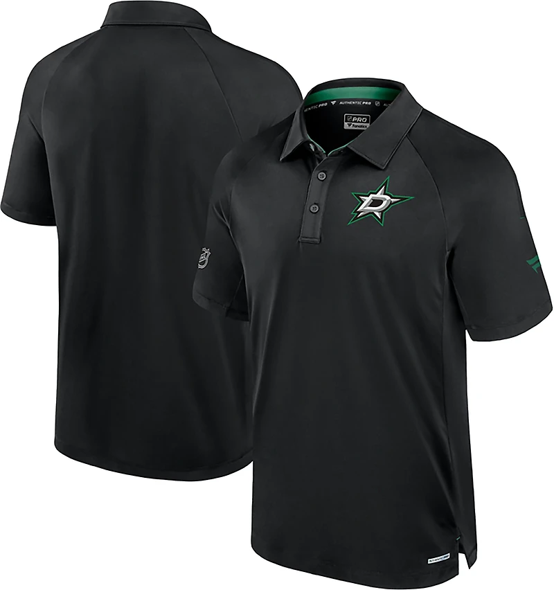 Fanatics Men's Dallas Stars Authentic Pro Rink Polo Shirt