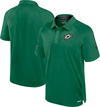 Fanatics Men's Dallas Stars Authentic Pro Rink Polo Shirt