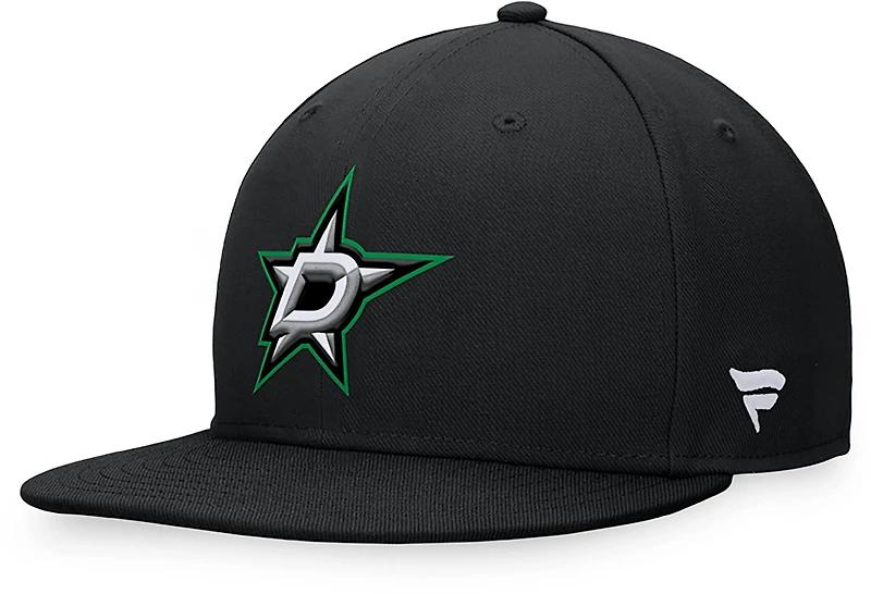 Fanatics Adults' Dallas Stars 3-D Patch Snapback Cap