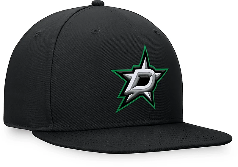 Fanatics Adults' Dallas Stars 3-D Patch Snapback Cap