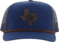 Hooey Adults' Dallas Cowboys State Patch Rope Trucker Cap