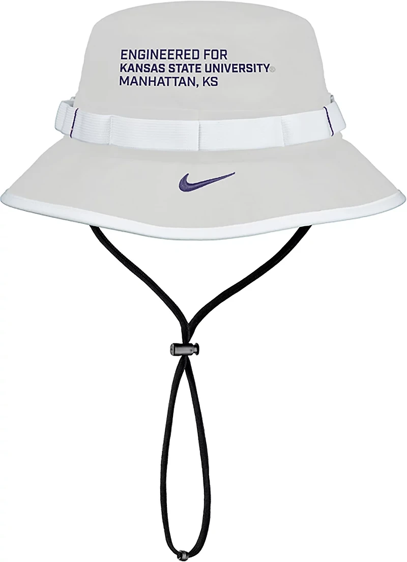Nike Adults' Kansas State School Mascot Apex Boonie Bucket Hat