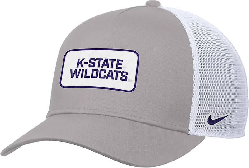 Nike Men's Kansas State Team Patch Rise Trucker Cap