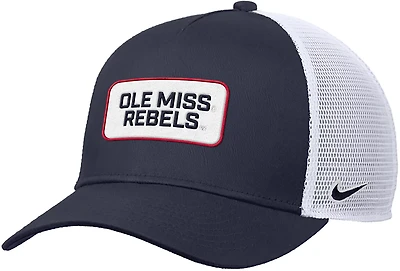 Nike Men's Ole Miss Team Patch Rise Trucker Cap