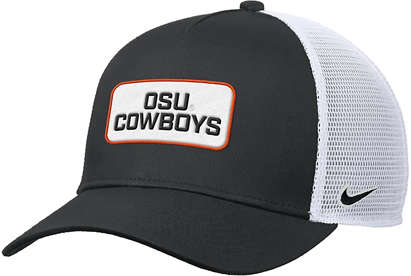 Nike Men's Oklahoma State Team Patch Rise Trucker Cap