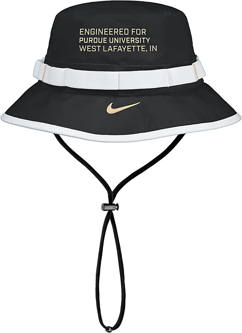 Nike Adults' Purdue School Mascot Apex Boonie Bucket Hat