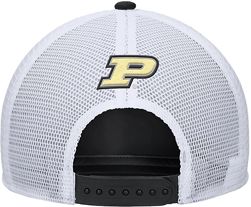 Nike Men's Purdue Team Patch Rise Trucker Cap
