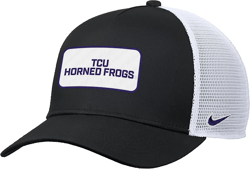 Nike Men's TCU Team Patch Rise Trucker Cap