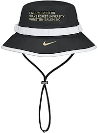 Nike Adults' Wake Forest School Mascot Apex Boonie Bucket Hat