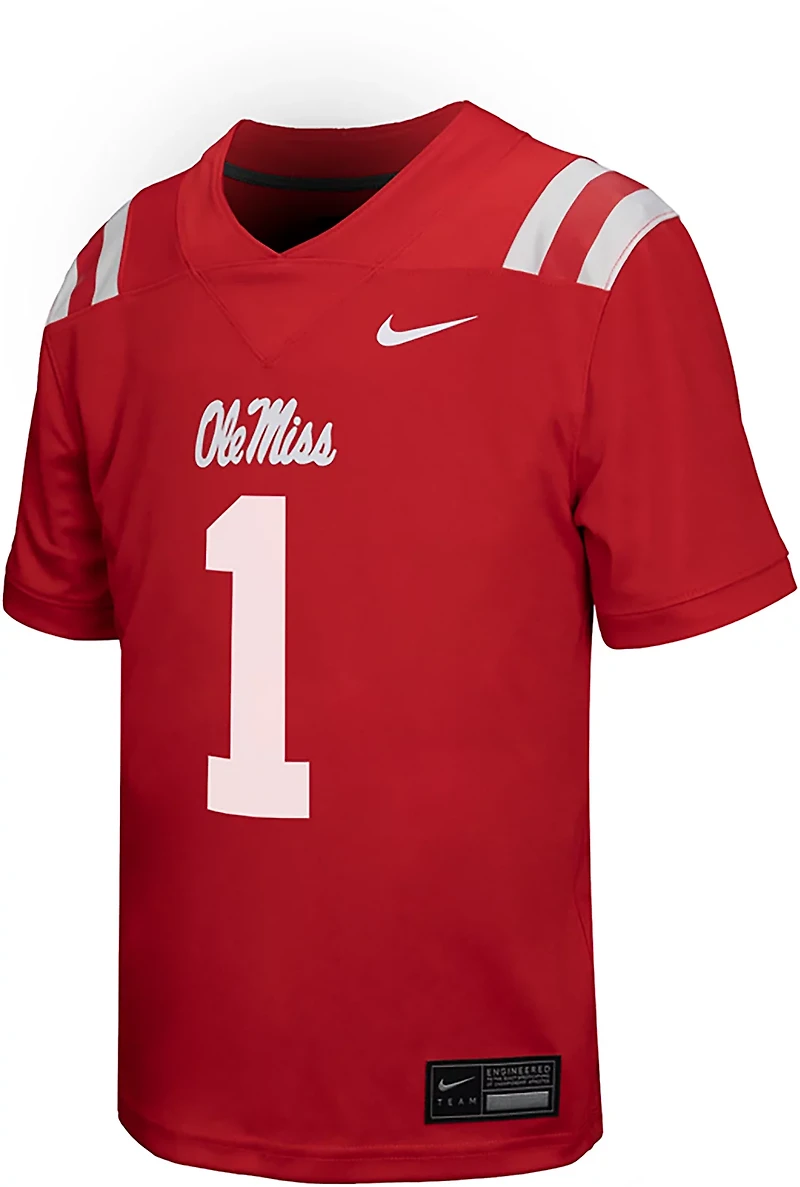 Nike Boys' Ole Miss Replica Football Jersey