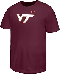 Nike Boys' Virginia Tech Primary Logo T-shirt