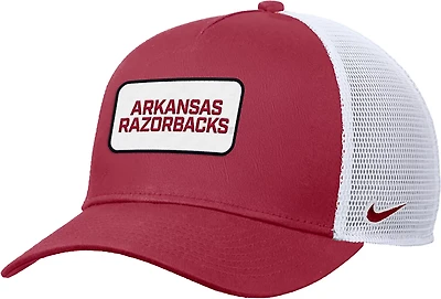 Nike Boys' Arkansas Team Patch Rise Trucker Cap