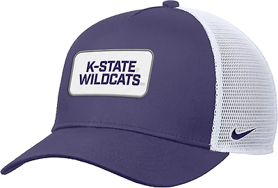 Nike Boys' Kansas State Team Patch Rise Trucker Cap