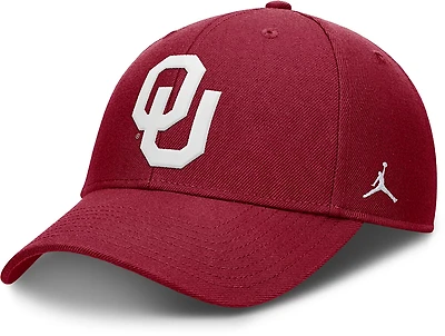 Jordan Adults' Oklahoma Dri-FIT Club Structured Cap