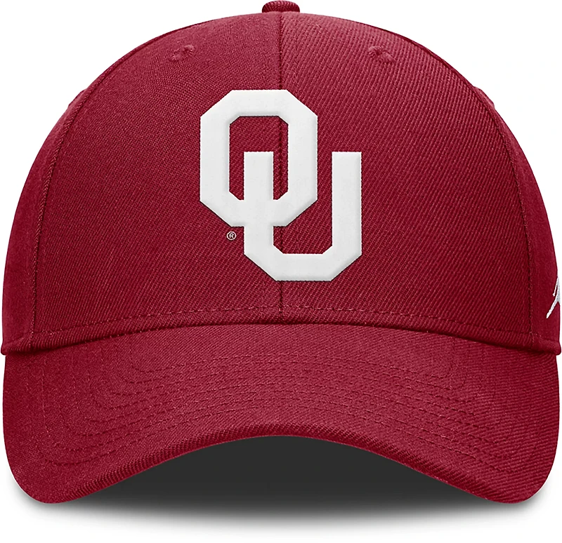 Jordan Adults' Oklahoma Dri-FIT Club Structured Cap