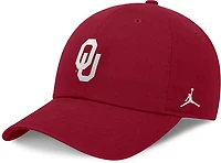 Jordan Adults' Oklahoma Dri-FIT Club Unstructured Swoosh Cap