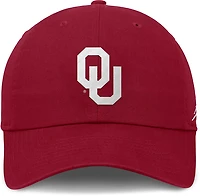 Jordan Adults' Oklahoma Dri-FIT Club Unstructured Swoosh Cap