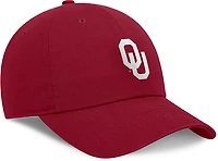 Jordan Adults' Oklahoma Dri-FIT Club Unstructured Swoosh Cap