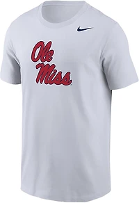 Nike Men's Ole Miss Stack Logo T-shirt