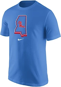Nike Men's Ole Miss State Logo T-shirt