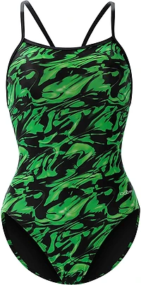 Dolfin Women's Reliance Zephyr Print 1-Piece Swimsuit