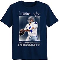 Outerstuff Boys' - Cowboys Dak Prescott # Heroic T-shirt