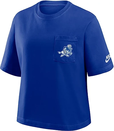 Nike Women's Dallas Cowboys Rewind Pocket T-shirt