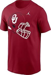 Jordan Men's Oklahoma Football Helmet T-shirt