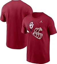 Jordan Men's Oklahoma Football Helmet T-shirt