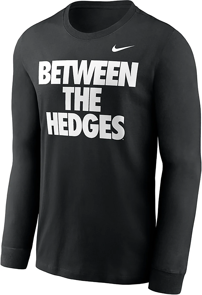 Nike Men's Georgia Slogan Double Sided Long Sleeve T-shirt