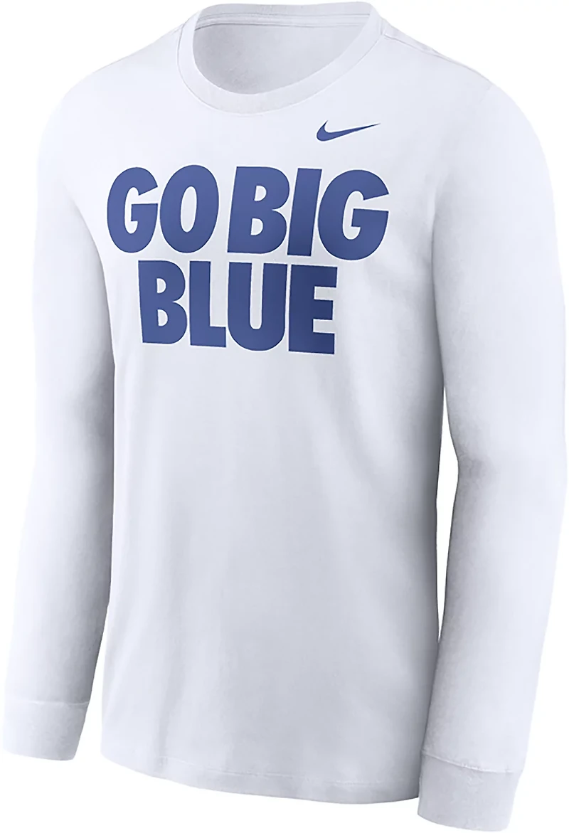 Nike Men's Kentucky Slogan Double Sided Long Sleeve T-shirt