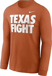 Nike Men's Texas Slogan Double Sided Long Sleeve T-shirt