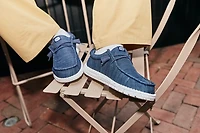 HEYDUDE Mens' Wally Stretch Mesh Shoes