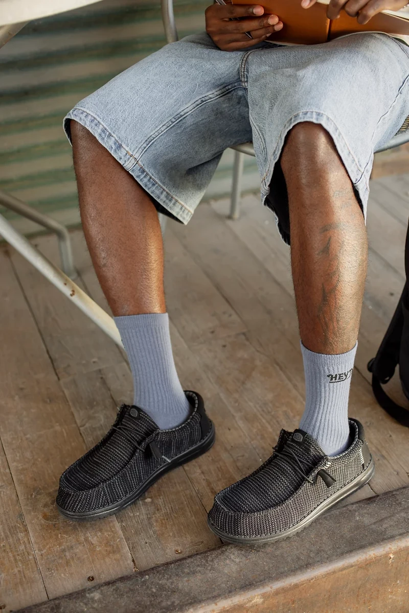 HEYDUDE Men’s Wally Stretch Sox Shoes