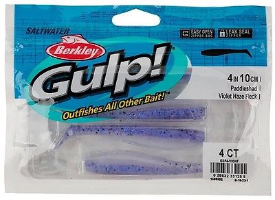 Berkley Gulp! 3 Saltwater Paddleshad Soft Baits -Pack
