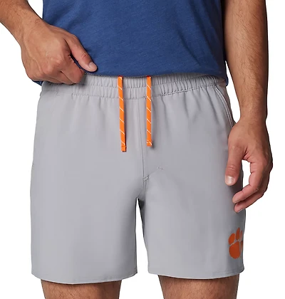 Columbia Men's Clemson 6in Inseam Terminal Roamer Stretch Shorts
