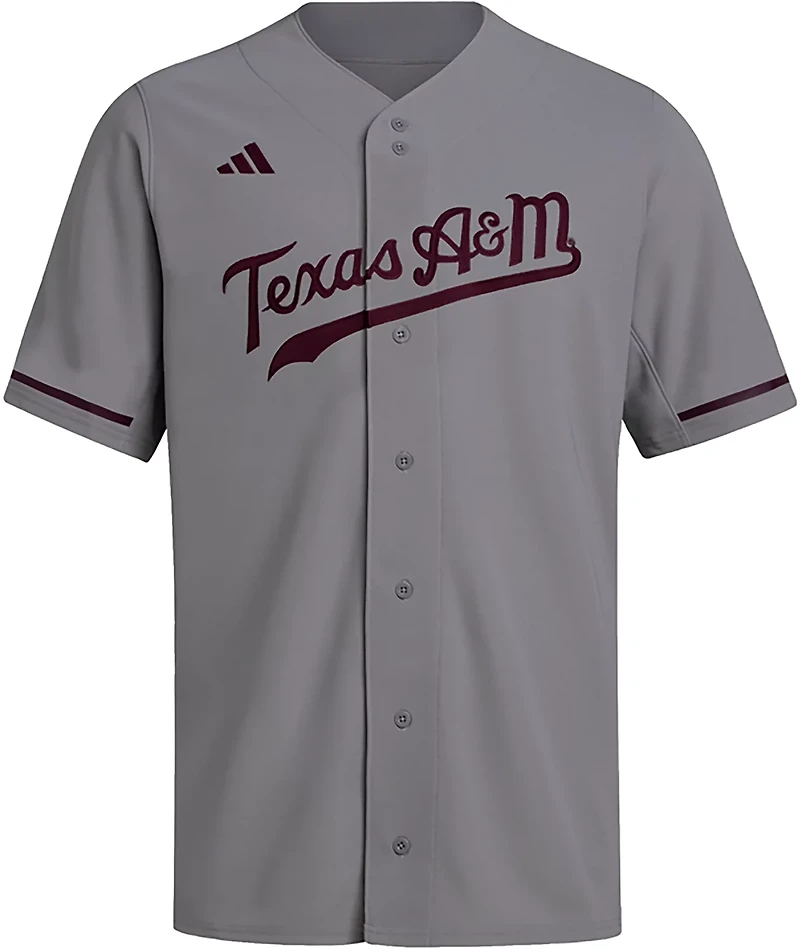 adidas Men's Texas A&M University School Baseball Replica Jersey