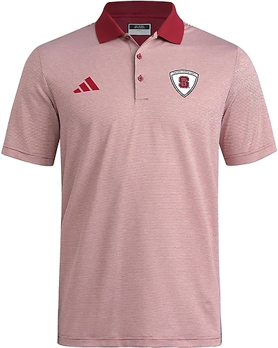 adidas Men's NC State Wolfpack Spring Fling Crest Polo Shirt