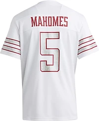 adidas Men's Texas Tech University Patrick Mahomes #5 Iced Strategy Football Jersey