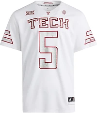 adidas Men's Texas Tech University Patrick Mahomes #5 Iced Strategy Football Jersey