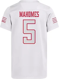 adidas Texas Tech University Patrick Mahomes #5 Iced Football Jersey