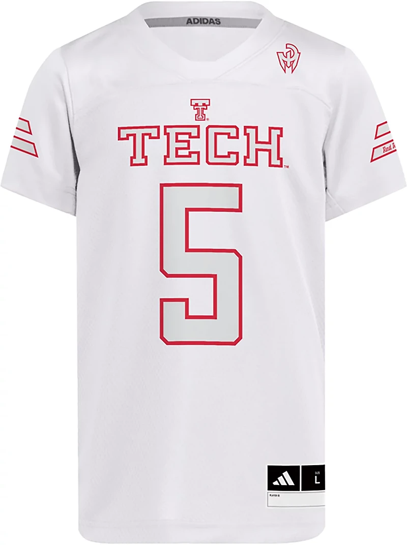 adidas Texas Tech University Patrick Mahomes #5 Iced Football Jersey