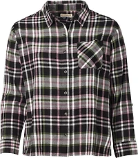 Magellan Outdoors Women's Willow Creek Plaid Plus Long Sleeve T-shirt
