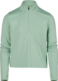 BCG Girls' 4-7 Sparkle 1/4-Zip Top